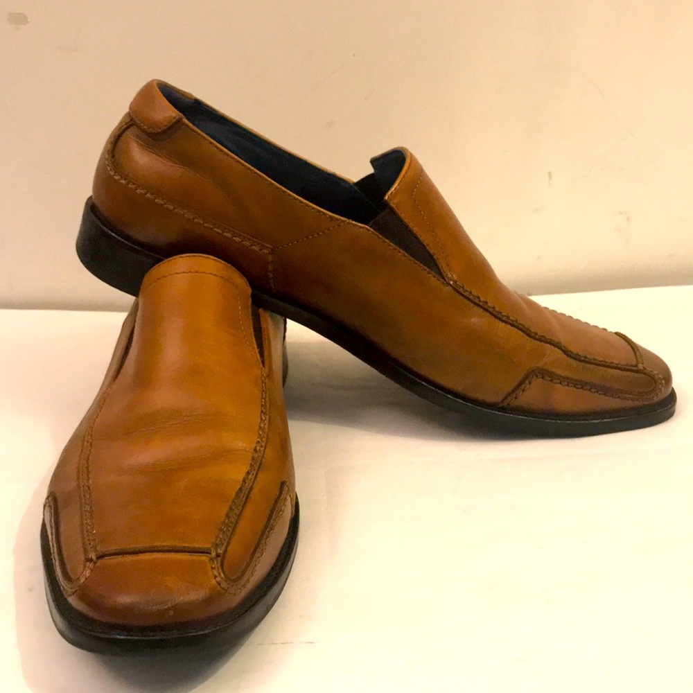 Gordon Rush men’s 8 brown Leather Loafers shoes